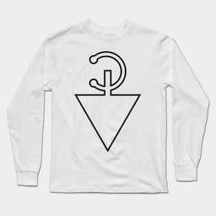 amazigh tazerzit symbol Long Sleeve T-Shirt